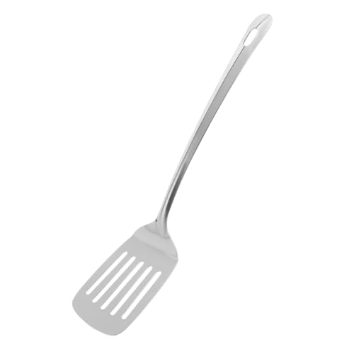 Stainless Steel Turner - Seamless One-Piece Slotted Turner/Spatula, 13-Inch,