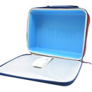 THERMOS soft lunch kit with Mandalorian character design, featuring a zippered main compartment and carry handle, shown on a white background.