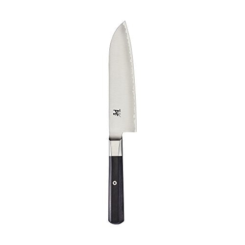 Miyabi Koh Santoku Knife,Black/Stainless Steel,7"