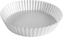 Fat Daddios Anodized Aluminum, Fluted Tart Pan Removable Bottom, 10 in x 2 in
