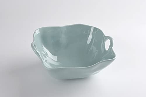 Pampa Bay Shatterproof Melamine Large Bowl, 10.3 Inch, Food, Freezer, Dishwasher Safe, Aqua