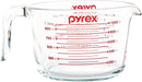 Pyrex Prepware 4-cup Measuring Cup, Red Graphics, Clear