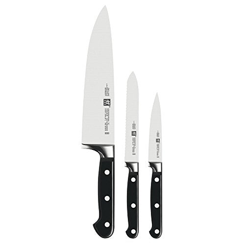 Zwilling J.A. Henckels Cutlery Professional "S" Starter Knife Set, One Size, Black