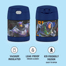 Disney Pixar Lightyear THERMOS FUNTAINER 10 Ounce Stainless Steel Vacuum Insulated Kids Food Jar with Spoon, Lightyear