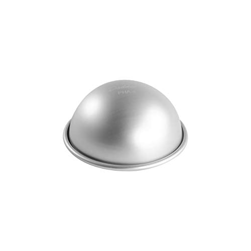 Fat Daddio's 4 Inch x 2 Inch Deep Aluminum Hemisphere Pan