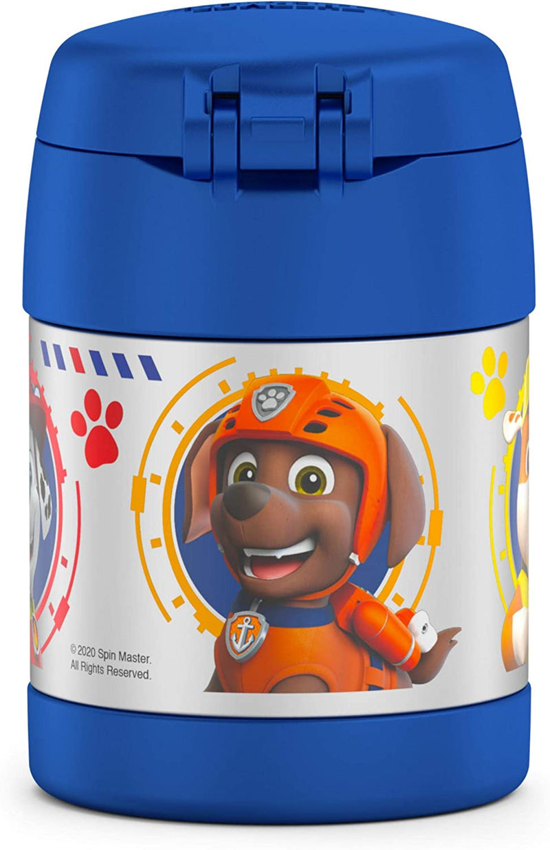 THERMOS FUNTAINER 10 Ounce Stainless Steel Vacuum Insulated Kids Food Jar, Paw Patrol - Boy