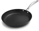  SCANPAN Pro IQ 9.5-inch nonstick fry pan with black handle on a white background.