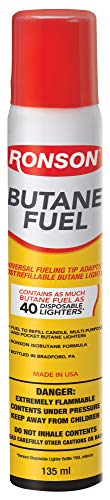 Ronson 78RBF Multi-Fill Butane Fuel, 135ml