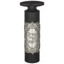 Wine Bottle Opener with Plaque Black