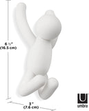 Umbra Buddy Decorative Wall Mounted Hooks Set of 3, White
