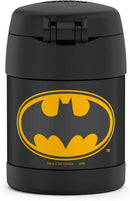 THERMOS FUNTAINER 10 Ounce Stainless Steel Vacuum Insulated Kids Food Jar, Batman