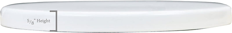 Electric Stove Burner Covers, Set of 4, White
