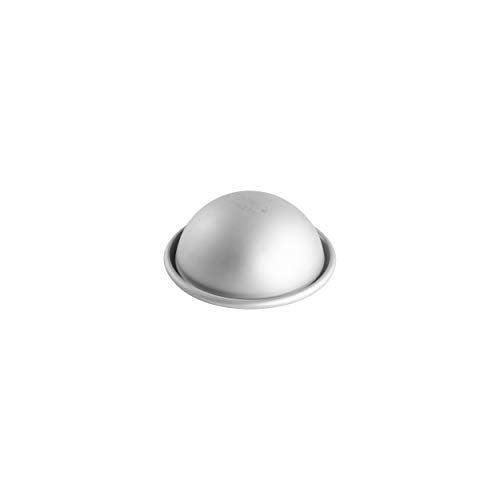 Fat Daddio's Cake Hemisphere Pan, 2.75 x 1.4 Inch, Silver