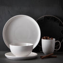 Mercerie Reactive Black 16pc Dinnerware Set