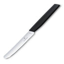 Victorinox 4" Straight Round Knife Black