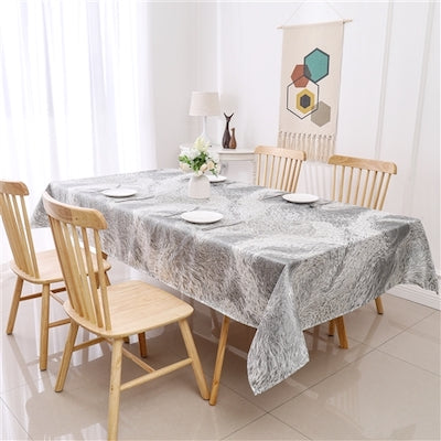 Forest Grey Tablecloth   60"x90"
