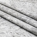 A forest grey jacquard print rectangular tablecloth by Majestic Giftware