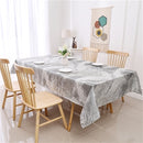 70"x 108" Jacquard Tablecloth - Forest Grey