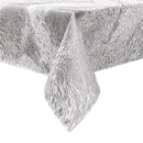 A forest grey jacquard print rectangular tablecloth by Majestic Giftware