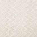 Rectangular gold jacquard zigzag tablecloth laid flat on a white background.